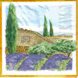 Provence Mas Gutshof mit Lavendel