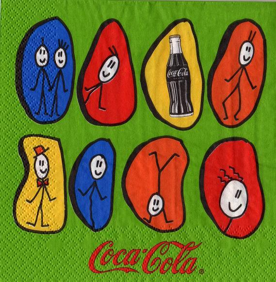 Coka Cola People grün