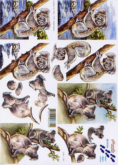 3D Bogen Schneidebogen Koala