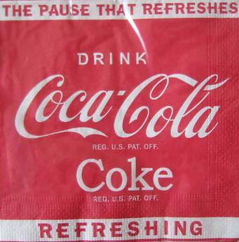 Cola Schrift Refreshing
