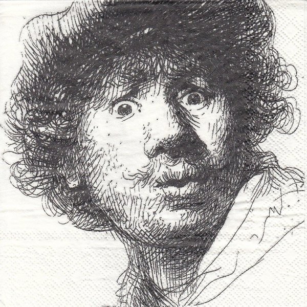Rembrandt  Selbstportrait