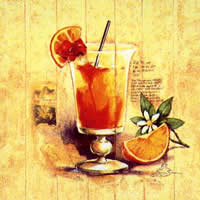 Cocktail - Blod orange - Blutorange- Orange