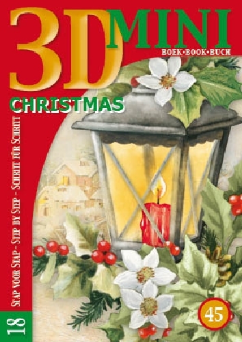 3D Mini Buch Christmas 45