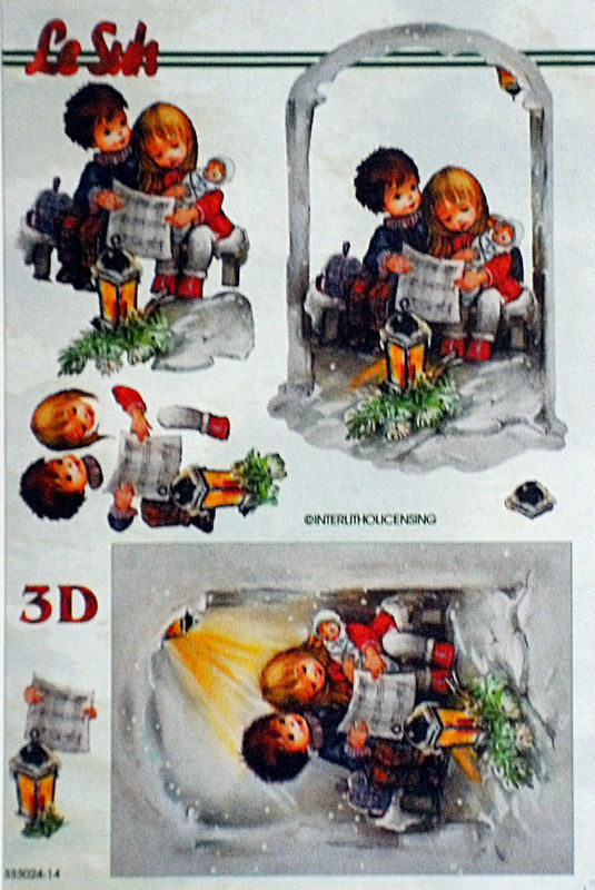 3D Buch Weihnachten mit Kindern