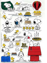 Snoopy  1 Poesie Album Bild