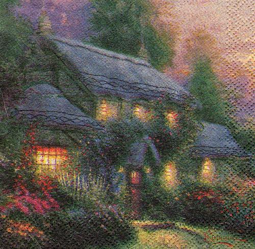 Julianne´s Cottage Thomas Kinkade