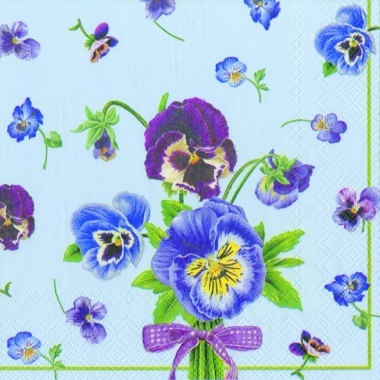 Violas blue