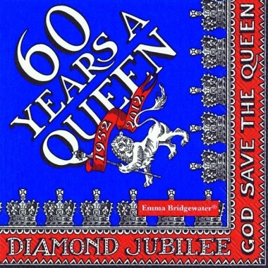 Jubilee blue -60 Years a Queen