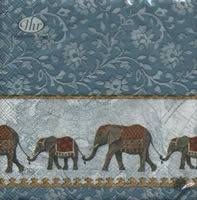 Elefanten  Natume blau