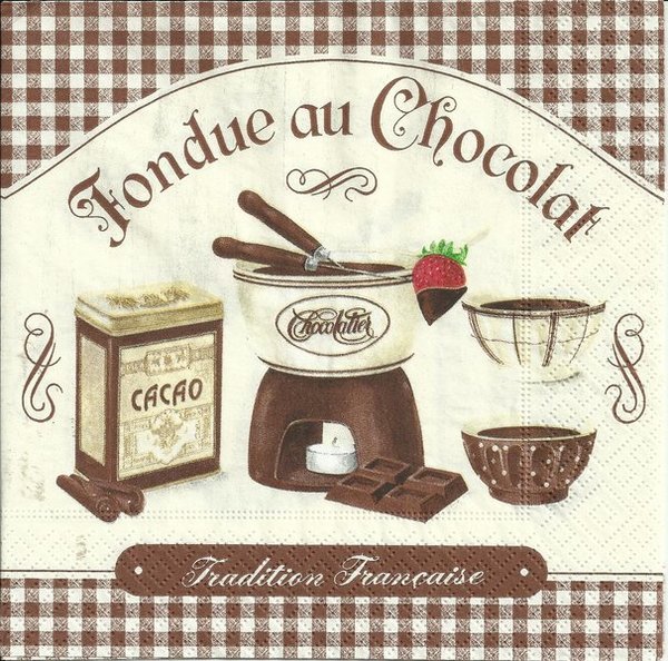 Tradition - Fondue au  chocolat