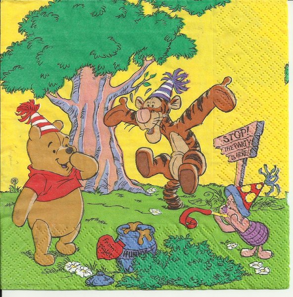 Winnie Pooh and Tiger  STOP  !!