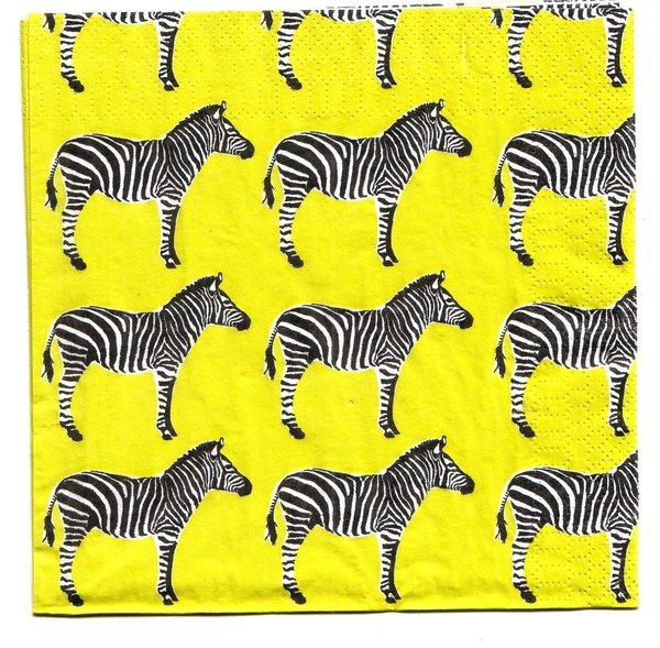 Zebras gelb gelb