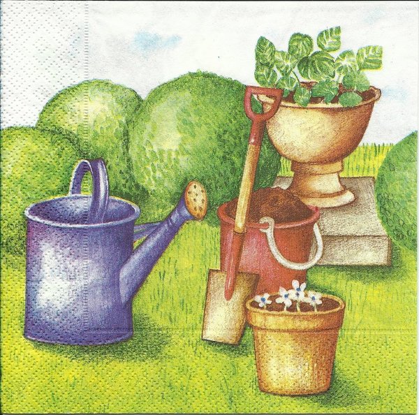 Country gardening pots