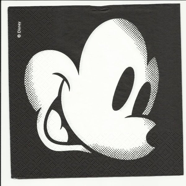 Mickey schwarz weiß
