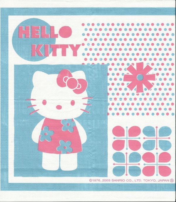 Hello Kitty bleu