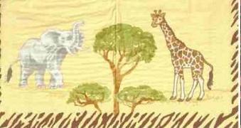 Elefant & Giraffe , elephant and giraffe