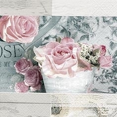 Belle Fleurs de Paris Vintage rose
