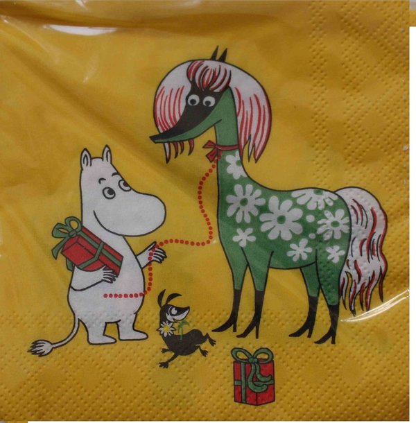 Moomin mit Pferd