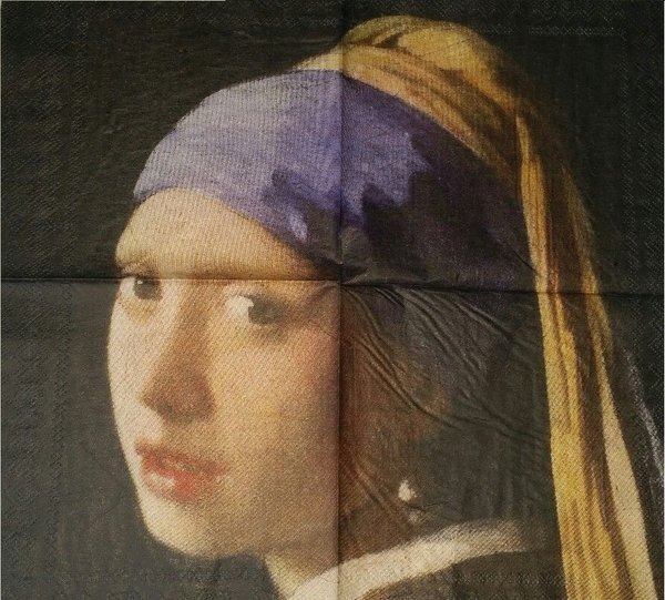 Portrait einer jungen Frau  - Vermeer