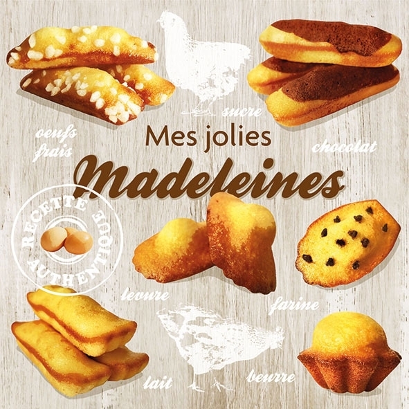 cakes madeleines