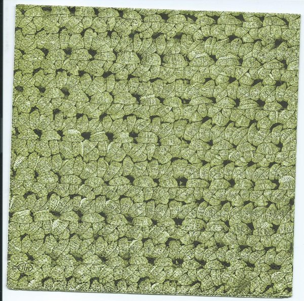 Korb Crochet green