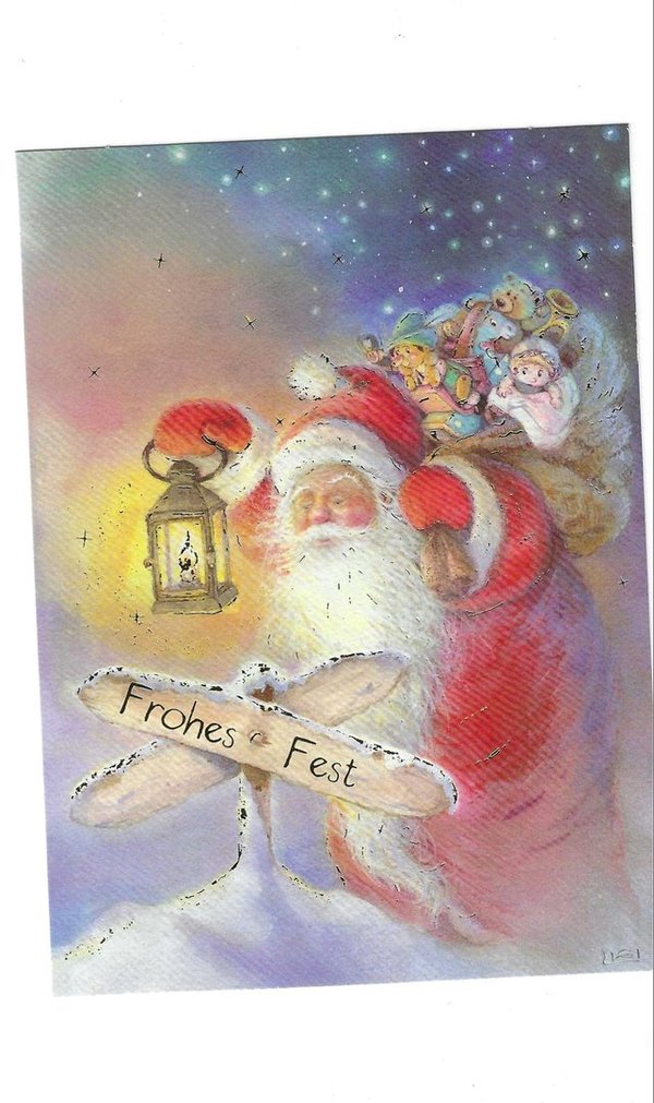 Lisi Martin  Weihnachtspostkarte 5089