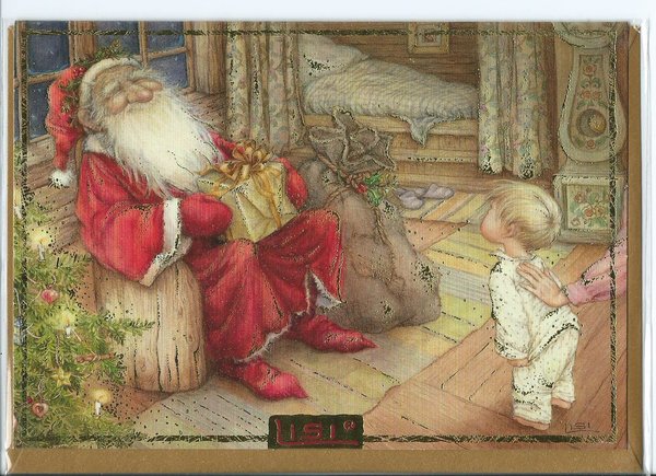 Lisi Martin Weihnachtsdoppelkarte groß  0062
