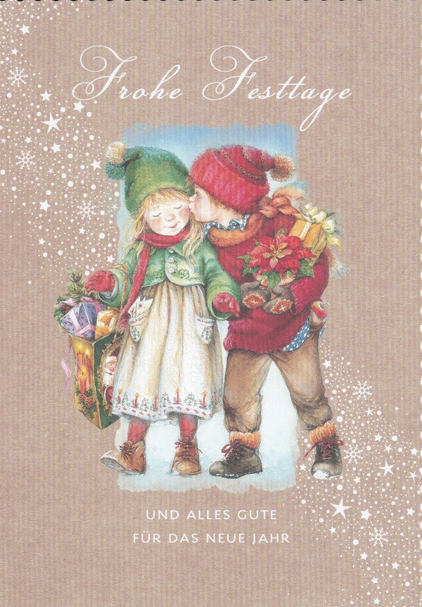 Lisi Martin  Weihnachtspostkarte