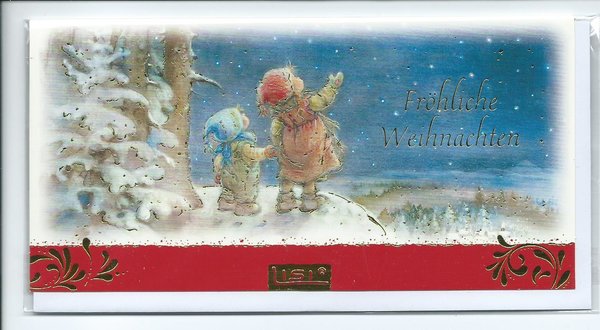 Lisi Martin Weihnachtsdoppelkarte groß 3532