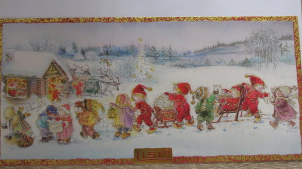 Lisi Martin Weihnachtspostkarte klein 4690