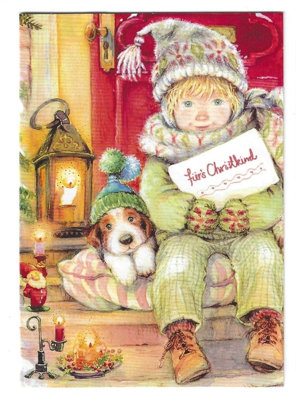 Lisi Martin Weihnachtsdoppelkarte klein 7009