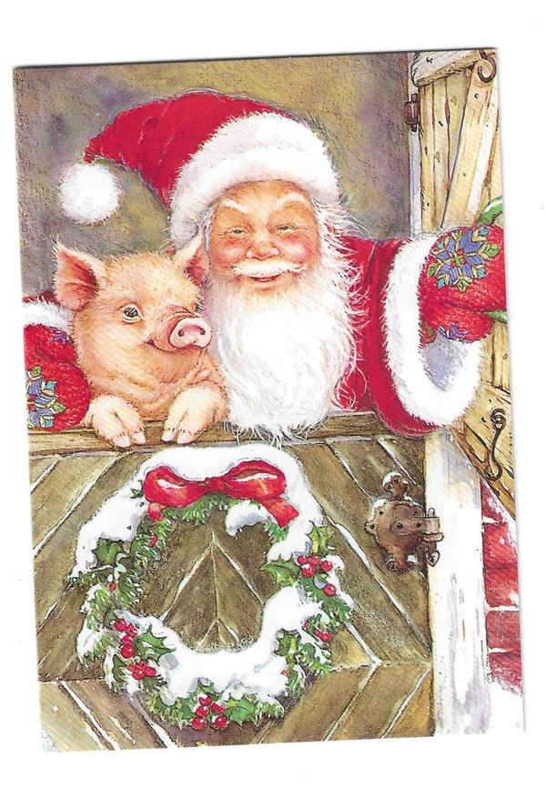 Lisi Martin Weihnachtsdoppelkarte klein 7481