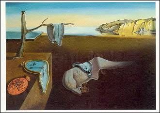 Postkarte Dali, Salvatore, Die Beständigkeit der Erinnerung