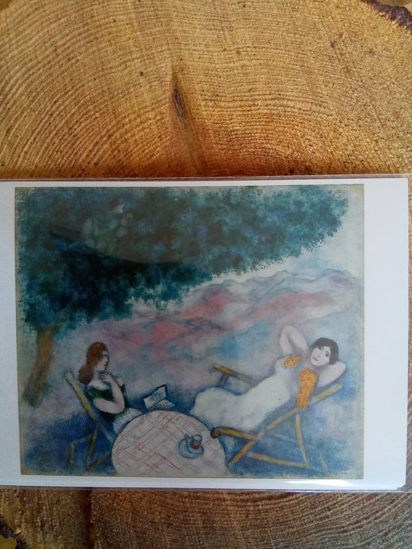 Postkarte Künstler-Postkarte Bella und Ida in Peira-Cava