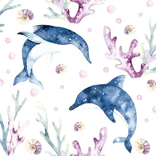 Delphin- Playing  Dolphins